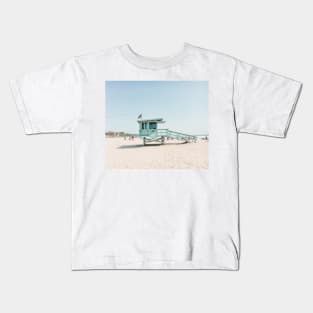 Santa Monica Beach, California Kids T-Shirt